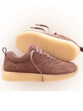 CLARKS RONNIE FIEG Lockhill suede sneakers